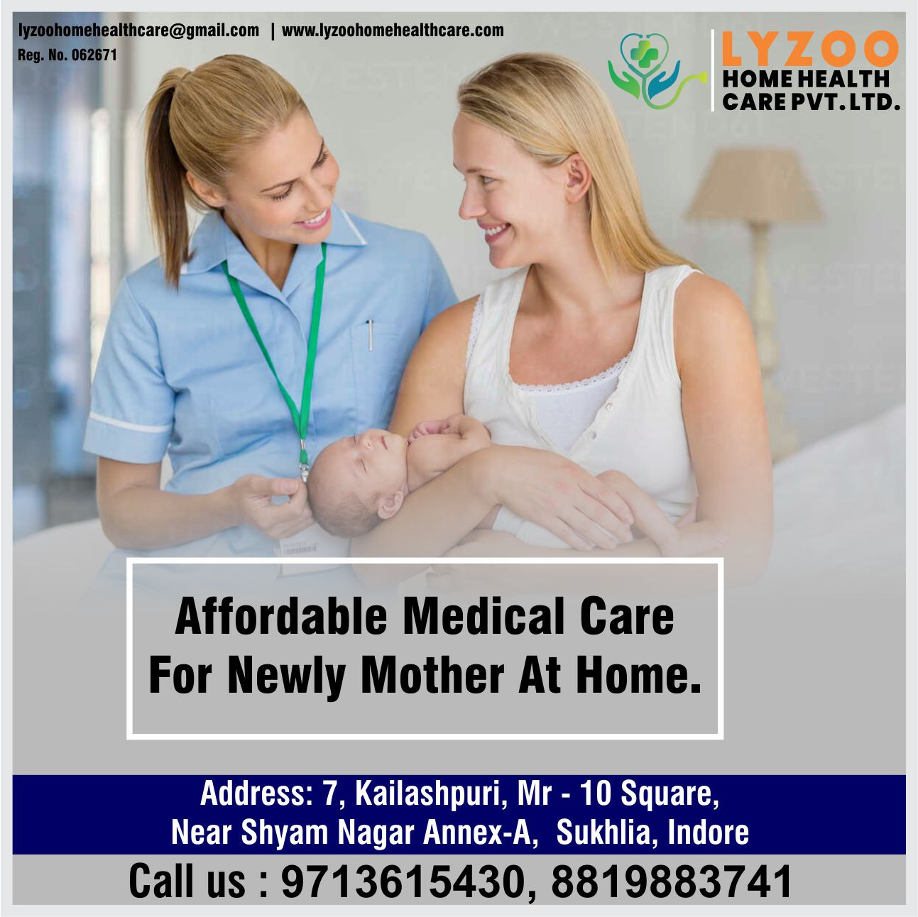 Best Newborn Baby Home Care Services in Indore