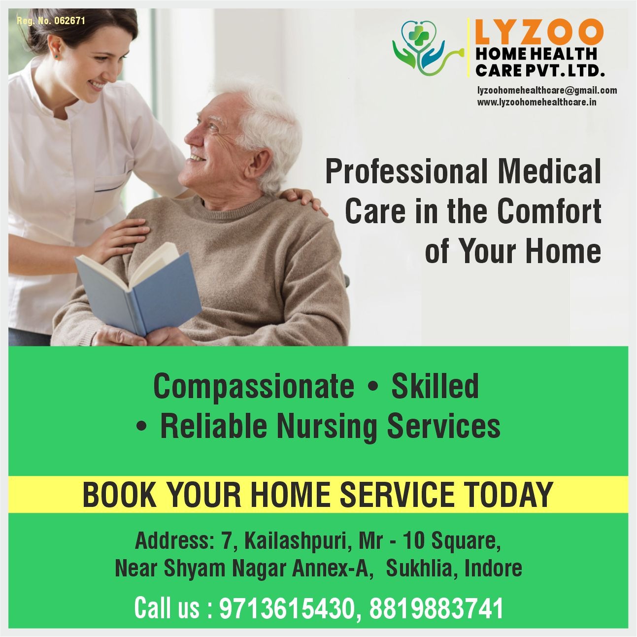 Professional Medical Care At Home In Indore